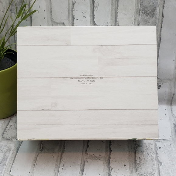 Floral "Gather Here With Grateful Hearts" Flip Top Storage Box - Picture 8 of 12